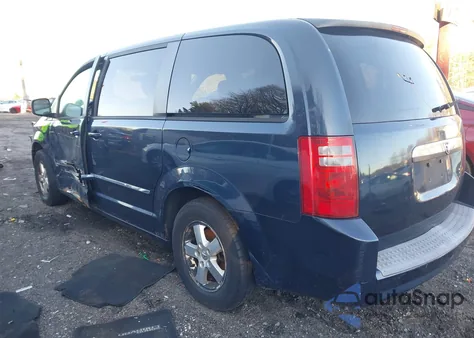 2008 Dodge Grand Caravan Sxt из США, поврежденный, VIN 1D8HN54P18B183421